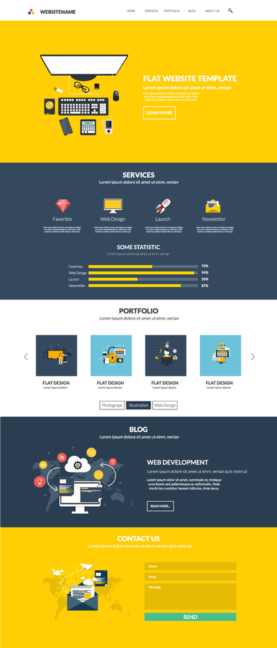 Symbolbild Portfolio